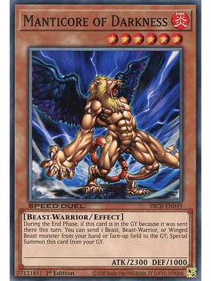 Manticore of Darkness - SBCB-EN049 - Common