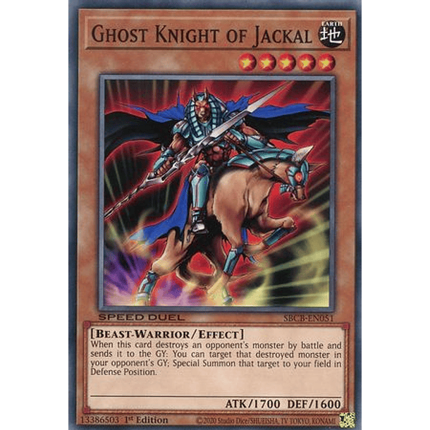 Ghost Knight of Jackal - SBCB-EN051 - Common