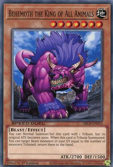 Behemoth the King of All Animals - SBCB-EN052 - Common 
