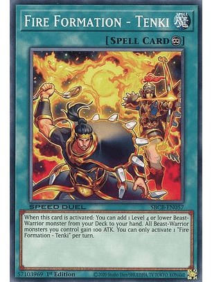 Fire Formation - Tenki - SBCB-EN057 - Common