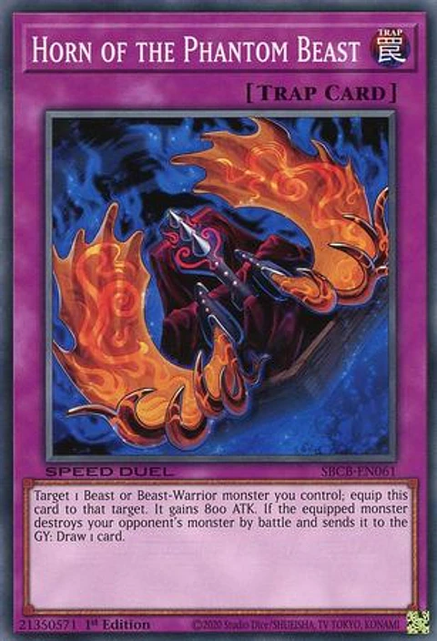 Horn of the Phantom Beast - SBCB-EN061 - Common