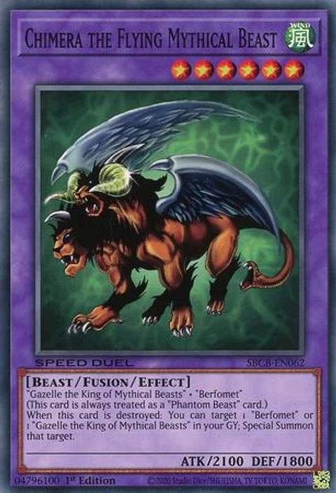 Chimera the Flying Mythical Beast - SBCB-EN062 - Common