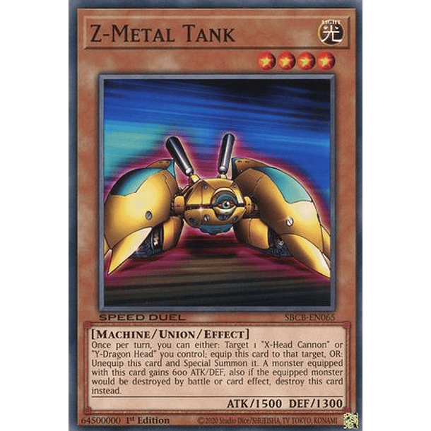 Z-Metal Tank - SBCB-EN065 - Common