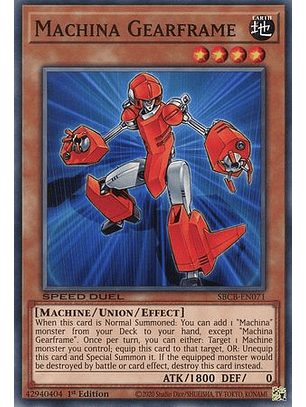 Machina Gearframe - SBCB-EN071 - Common