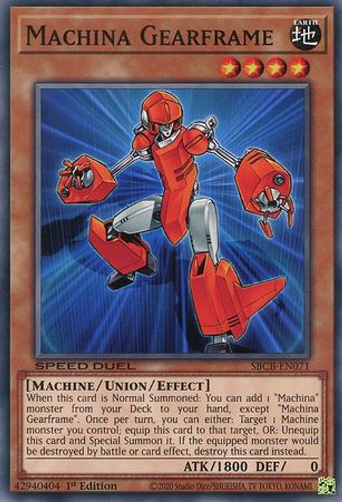 Machina Gearframe - SBCB-EN071 - Common