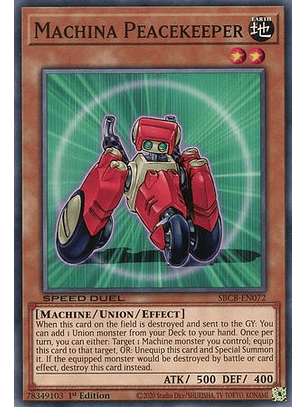Machina Peacekeeper - SBCB-EN072 - Common