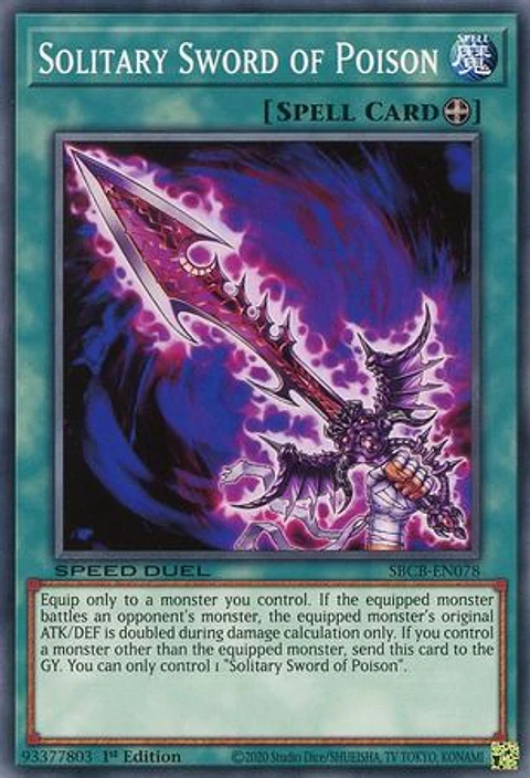 Solitary Sword of Poison - SBCB-EN078 - Common