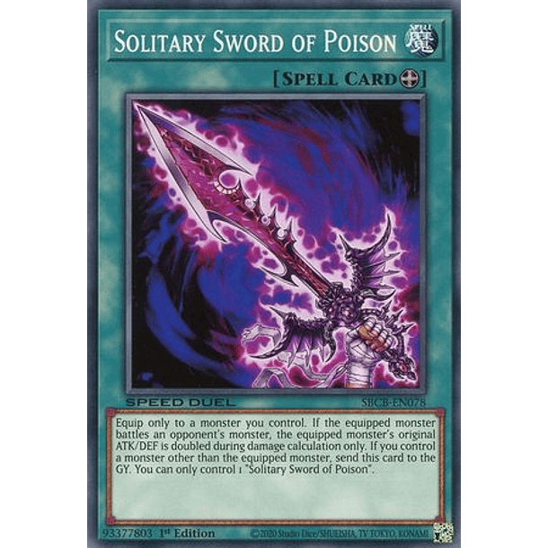 Solitary Sword of Poison - SBCB-EN078 - Common