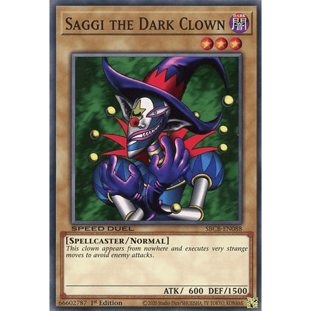 Saggi the Dark Clown - SBCB-EN088 - Common