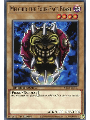Melchid the Four-Face Beast - SBCB-EN110 - Common