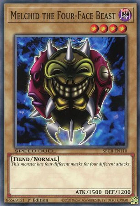 Melchid the Four-Face Beast - SBCB-EN110 - Common