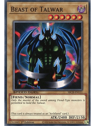 Beast of Talwar - SBCB-EN111 - Common