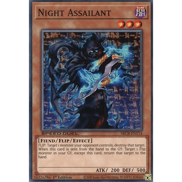 Night Assailant - SBCB-EN114 - Common 
