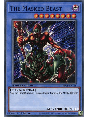 The Masked Beast - SBCB-EN116 - Common