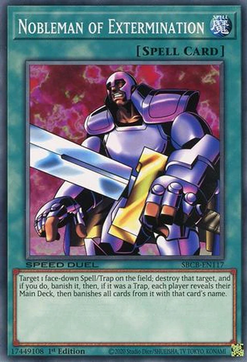 Nobleman of Extermination - SBCB-EN117 - Common