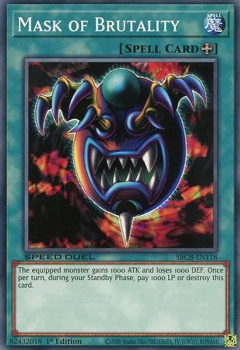 Mask of Brutality - SBCB-EN118 - Common