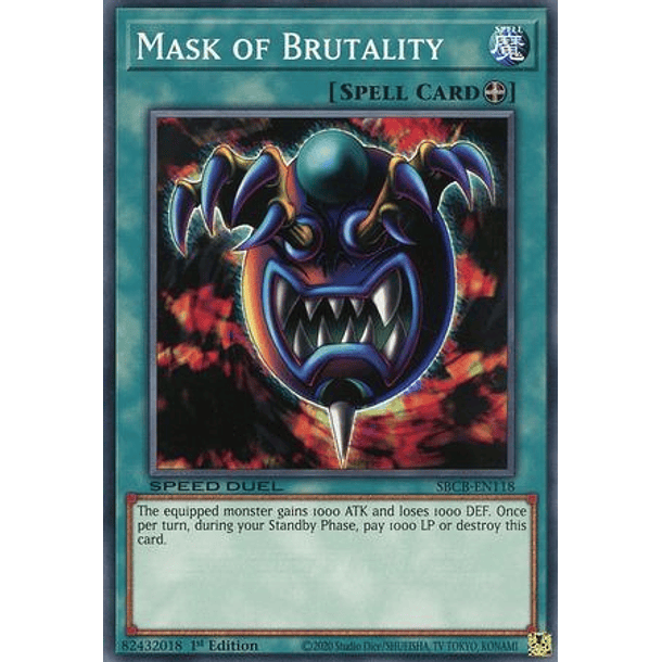 Mask of Brutality - SBCB-EN118 - Common