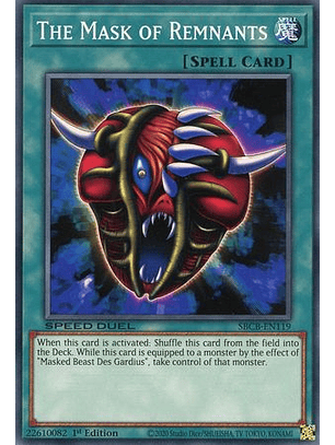 The Mask of Remnants - SBCB-EN119 - Common