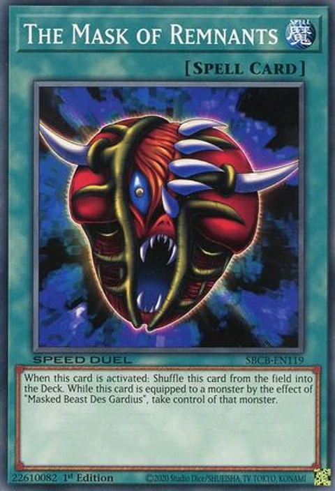 The Mask of Remnants - SBCB-EN119 - Common