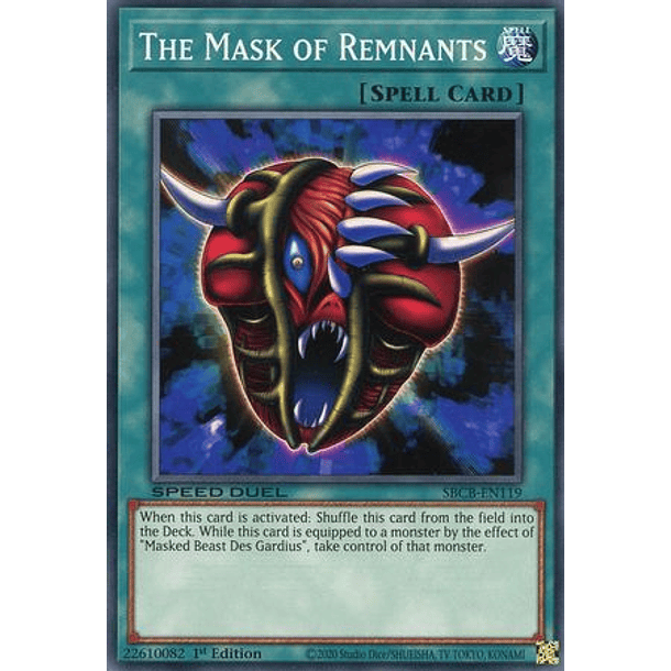 The Mask of Remnants - SBCB-EN119 - Common