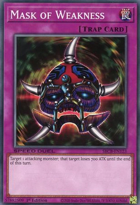 Mask of Weakness - SBCB-EN123 - Common