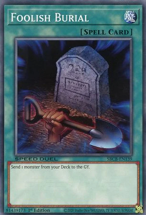 Foolish Burial - SBCB-EN139 - Common