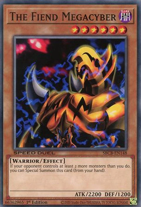 The Fiend Megacyber - SBCB-EN148 - Common