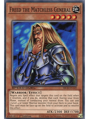 Freed the Matchless General - SBCB-EN149 - Common