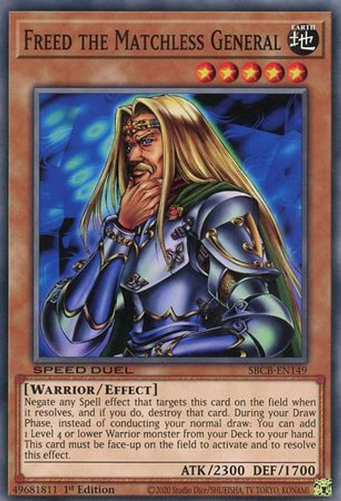 Freed the Matchless General - SBCB-EN149 - Common