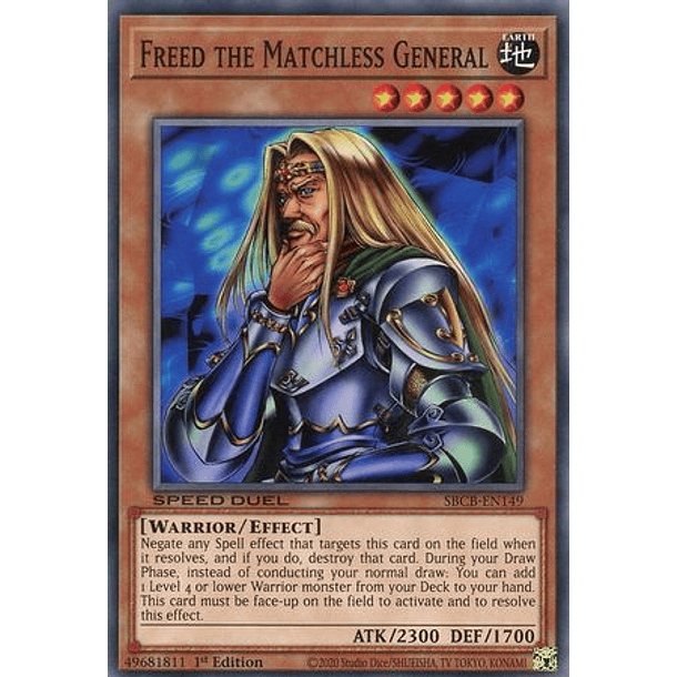 Freed the Matchless General - SBCB-EN149 - Common