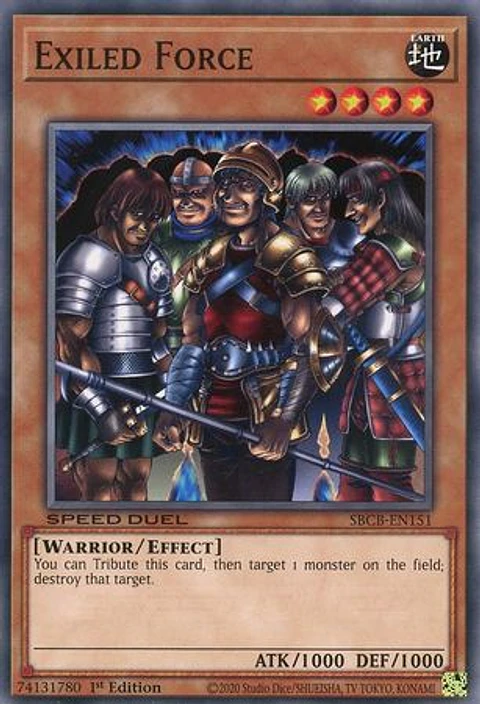 Exiled Force - SBCB-EN151 - Common