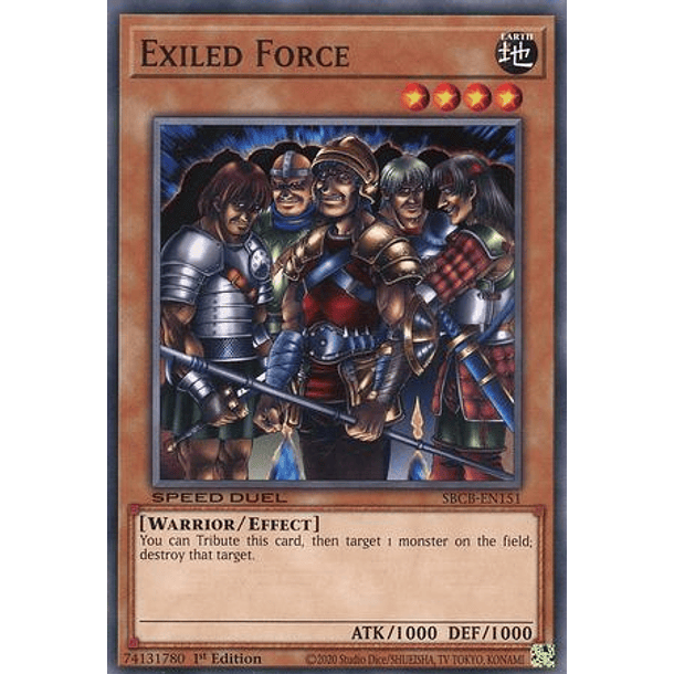 Exiled Force - SBCB-EN151 - Common