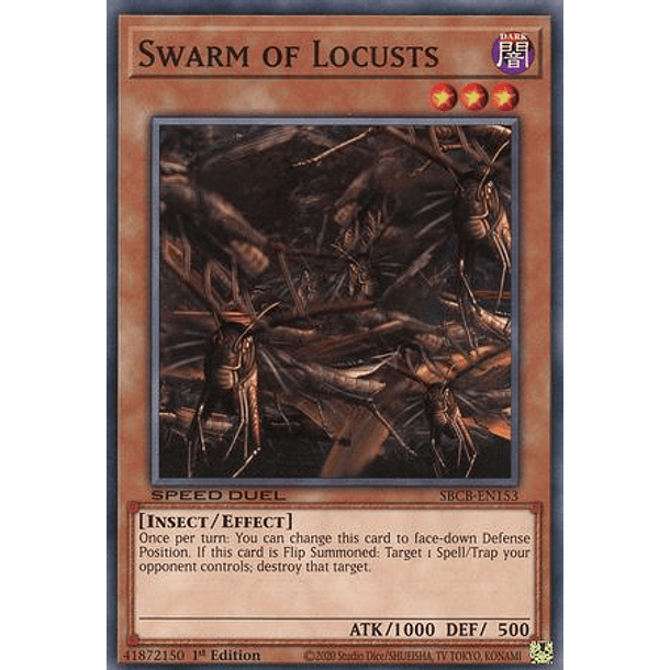 Swarm of Locusts - SBCB-EN153 - Common