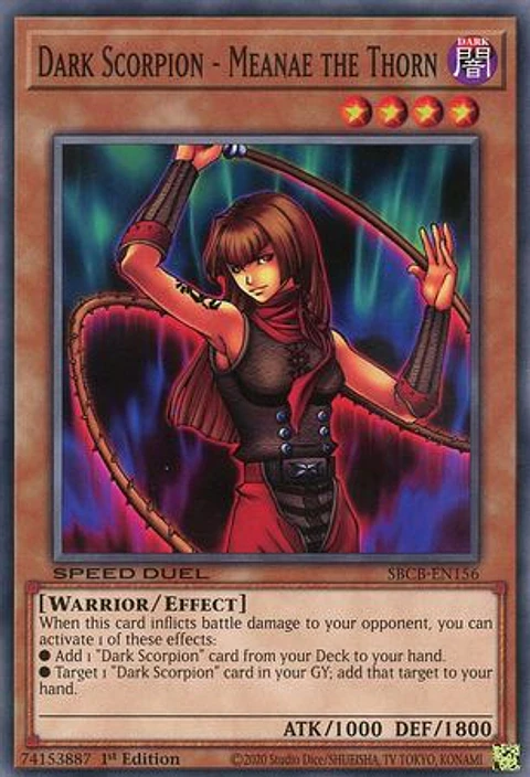 Dark Scorpion - Meanae the Thorn - SBCB-EN156 - Common