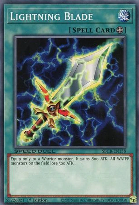 Lightning Blade - SBCB-EN158 - Common