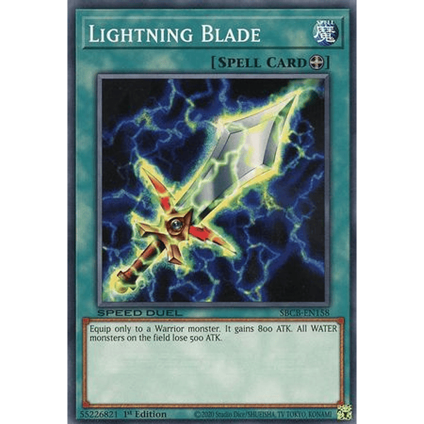 Lightning Blade - SBCB-EN158 - Common