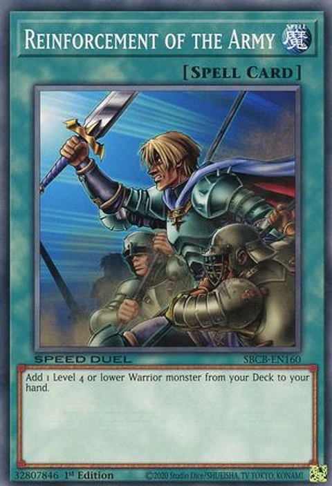 Reinforcement of the Army - SBCB-EN160 - Common 