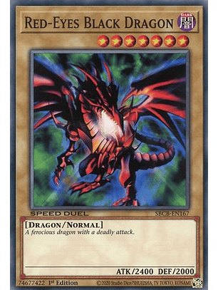 Red-Eyes Black Dragon - SBCB-EN167 - Common 