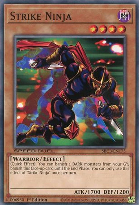 Strike Ninja - SBCB-EN175 - Common