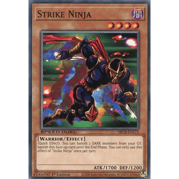 Strike Ninja - SBCB-EN175 - Common