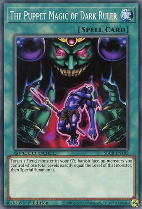 The Puppet Magic of Dark Ruler - SBCB-EN192 - Common