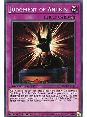 Judgment of Anubis - SBCB-EN194 - Common