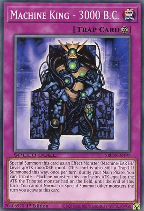Machine King - 3000 B.C. - SBCB-EN197 - Common