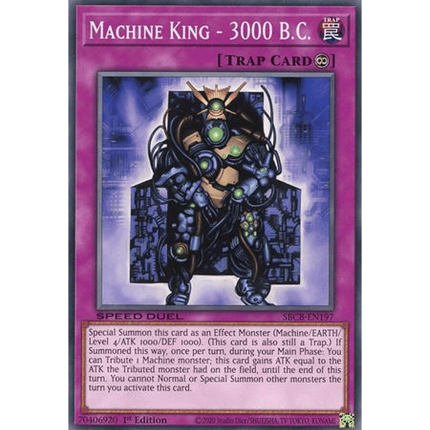Machine King - 3000 B.C. - SBCB-EN197 - Common