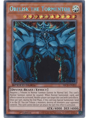 Obelisk the Tormentor - SBCB-EN202 - Secret Rare