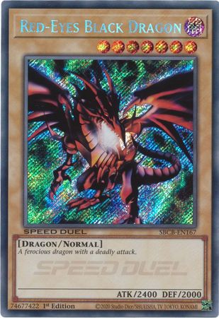 Red-Eyes Black Dragon - SBCB-EN167 - Secret Rare 1