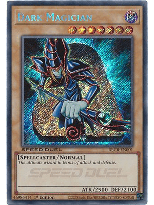 Dark Magician - SBCB-EN001 - Secret Rare 
