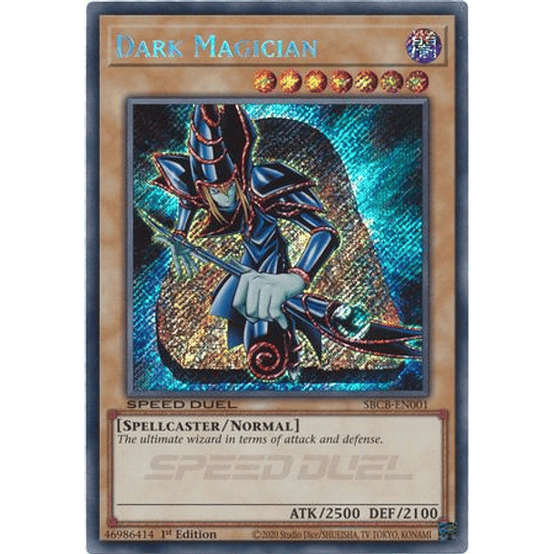 Dark Magician - SBCB-EN001 - Secret Rare 