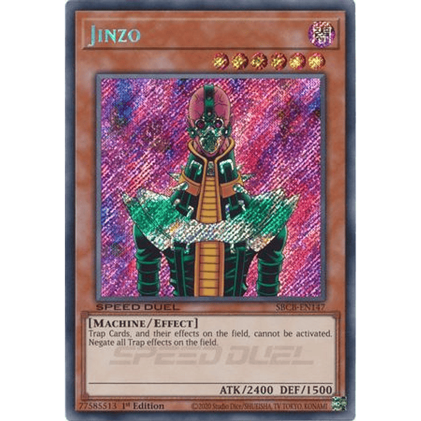 Jinzo - SBCB-EN147 - Secret Rare