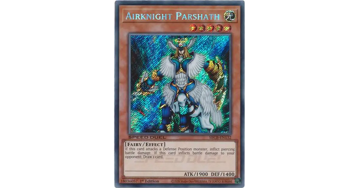 Airknight Parshath - SBCB-EN132 - Secret Rare
